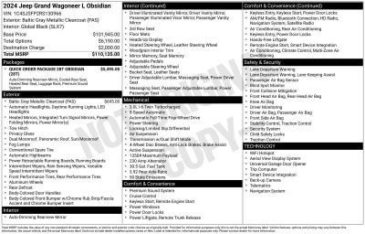 2024 Jeep Grand Wagoneer L Series II