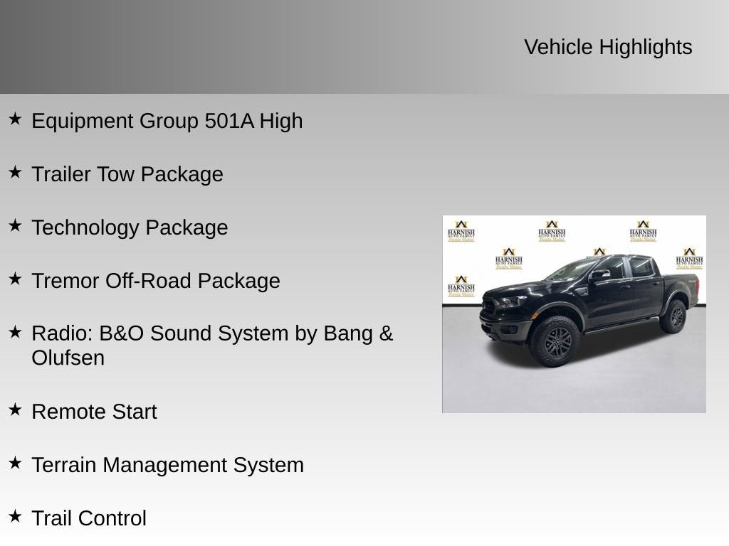 2022 Ford Ranger LARIAT