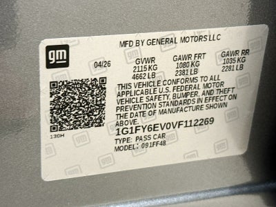 2027 Chevrolet Bolt LT
