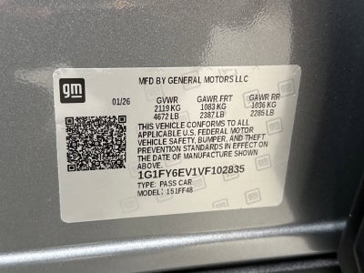 2027 Chevrolet Bolt LT