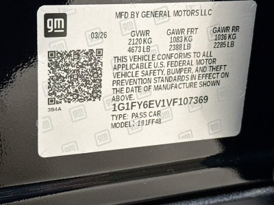 2027 Chevrolet Bolt LT