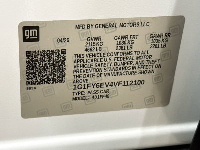 2027 Chevrolet Bolt LT