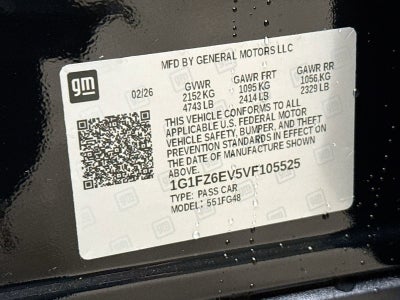 2027 Chevrolet Bolt RS