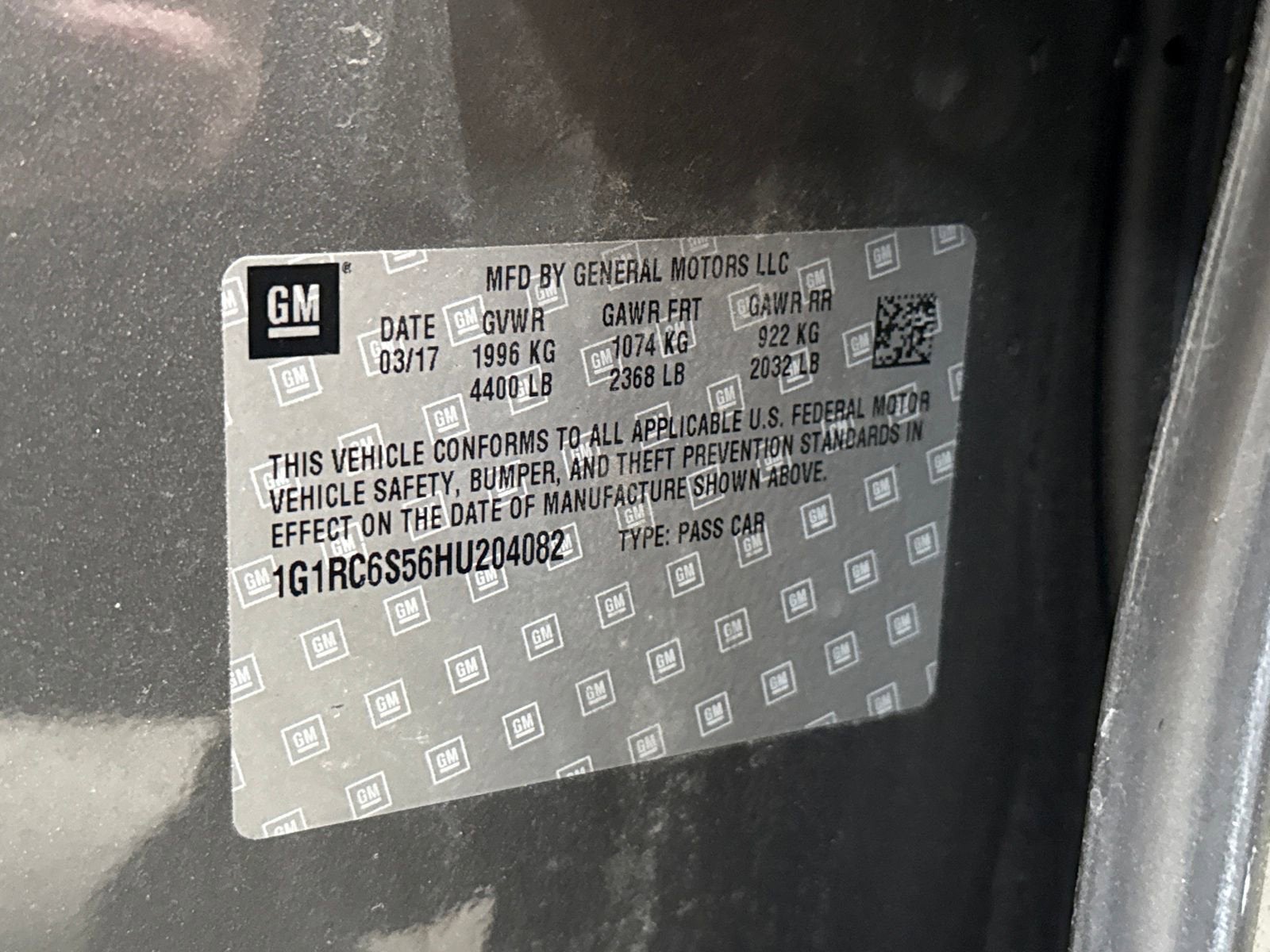 2017 Chevrolet Volt LT