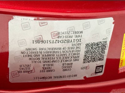 2026 Chevrolet Corvette Stingray 2LT