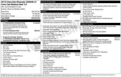 2016 Chevrolet Silverado 2500 HD LT