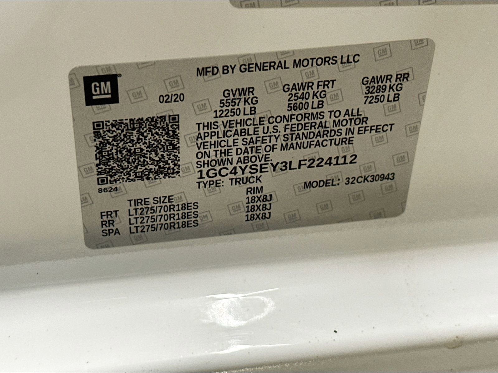 2020 Chevrolet Silverado 3500 HD Work Truck