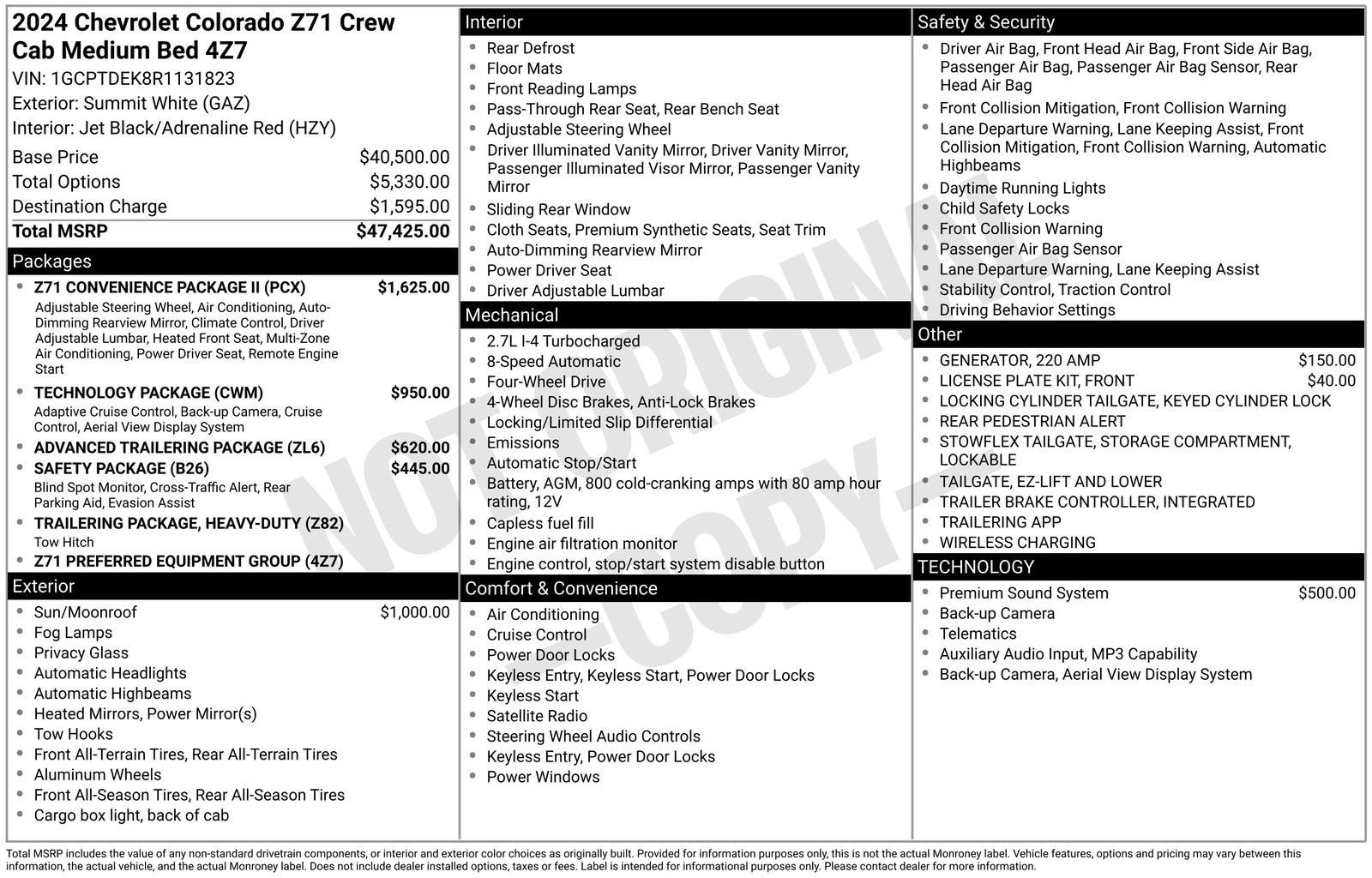 2024 Chevrolet Colorado Z71