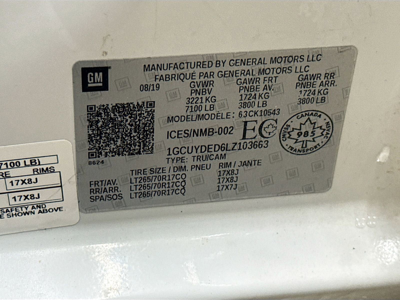 2020 Chevrolet Silverado 1500 LT