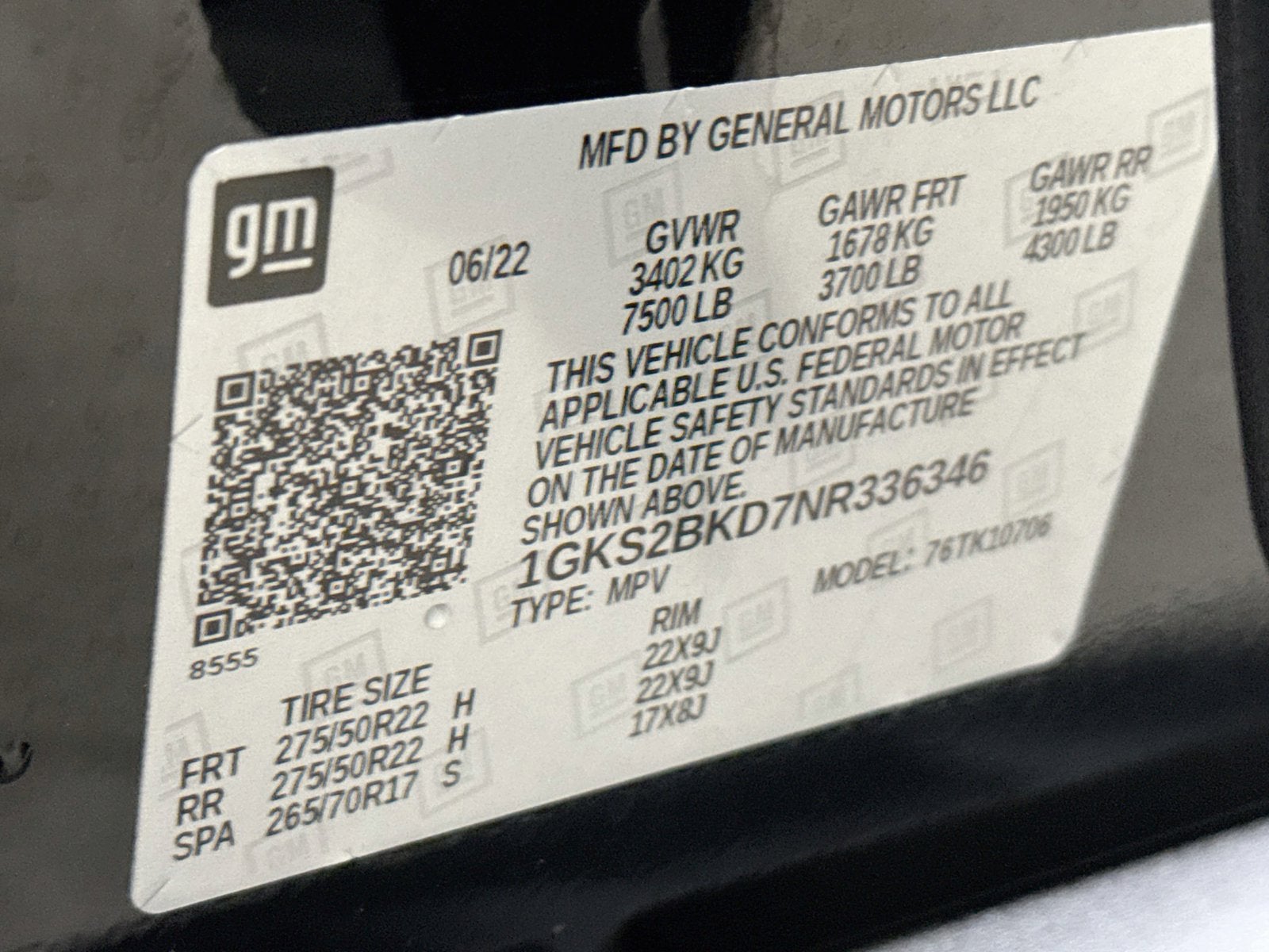 2022 GMC Yukon SLT