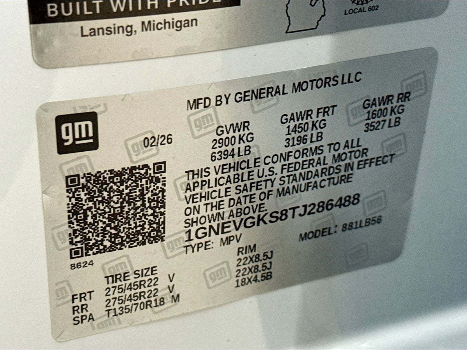 2026 Chevrolet Traverse LT