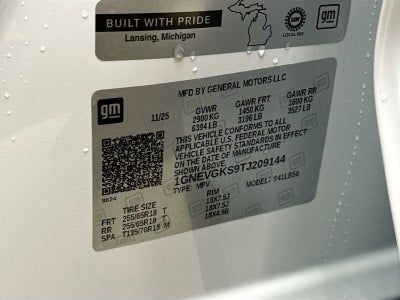 2026 Chevrolet Traverse LT