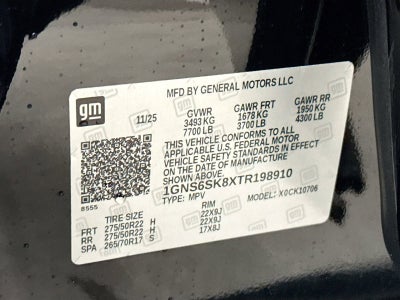 2026 Chevrolet Tahoe Premier