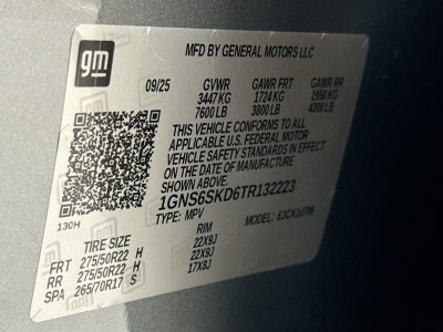 2026 Chevrolet Tahoe Premier