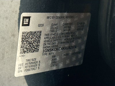 2019 Chevrolet Tahoe Premier