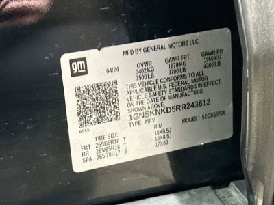 2024 Chevrolet Tahoe LT