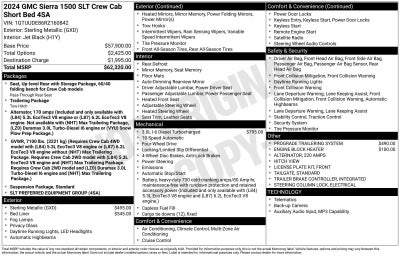 2024 GMC Sierra 1500 SLT