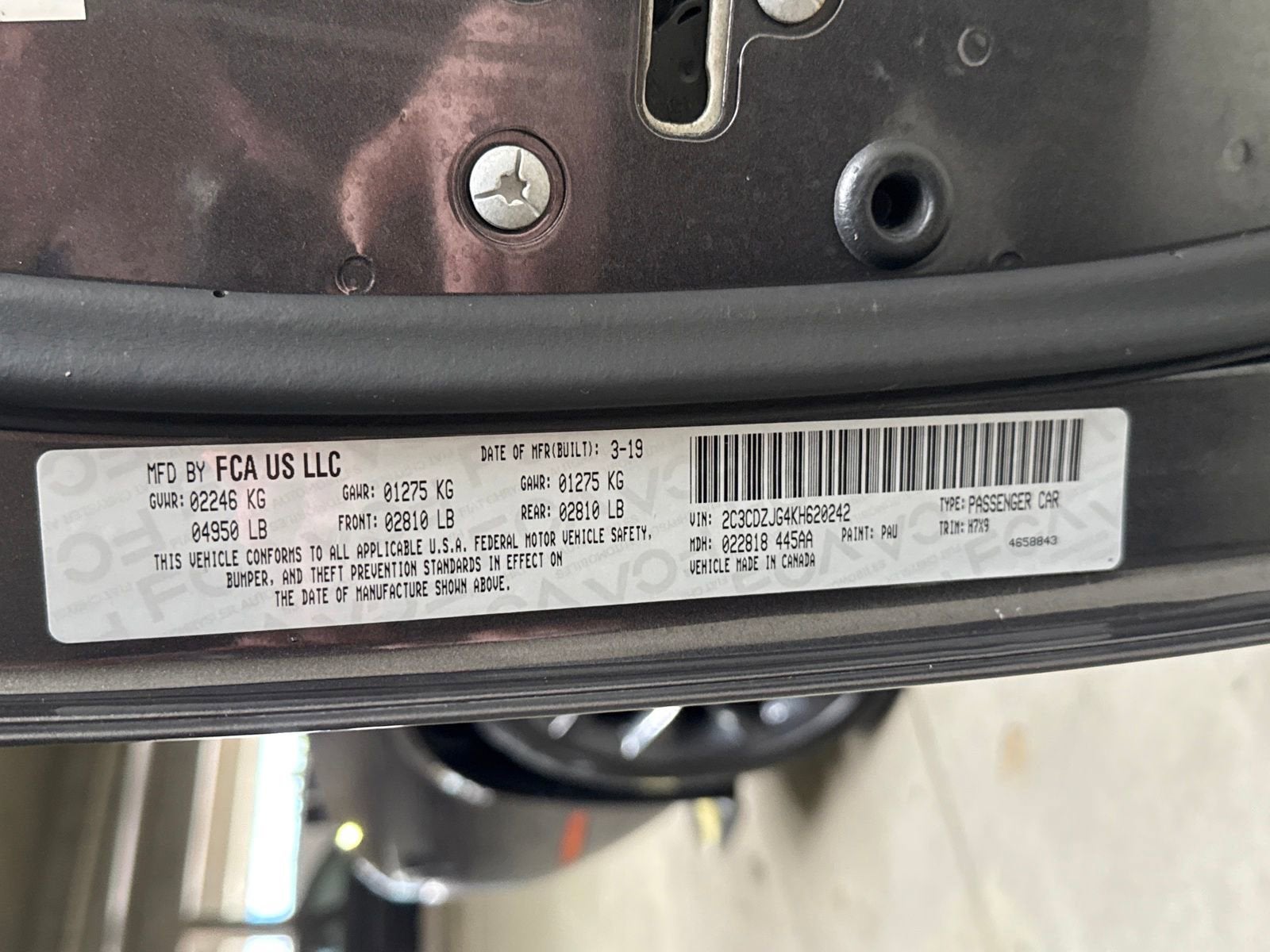 2019 Dodge Challenger GT