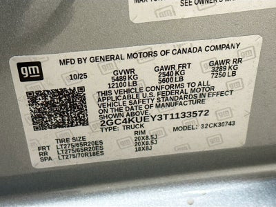 2026 Chevrolet Silverado 3500 HD LTZ