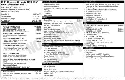 2024 Chevrolet Silverado 2500 HD LT