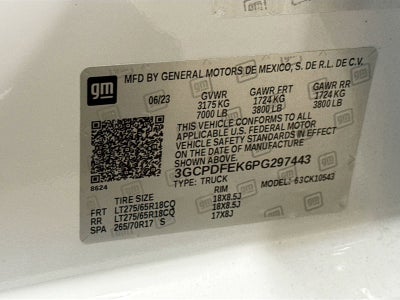 2023 Chevrolet Silverado 1500 LT Trail Boss