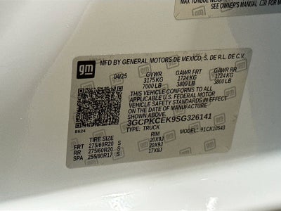 2025 Chevrolet Silverado 1500 Custom Trail Boss