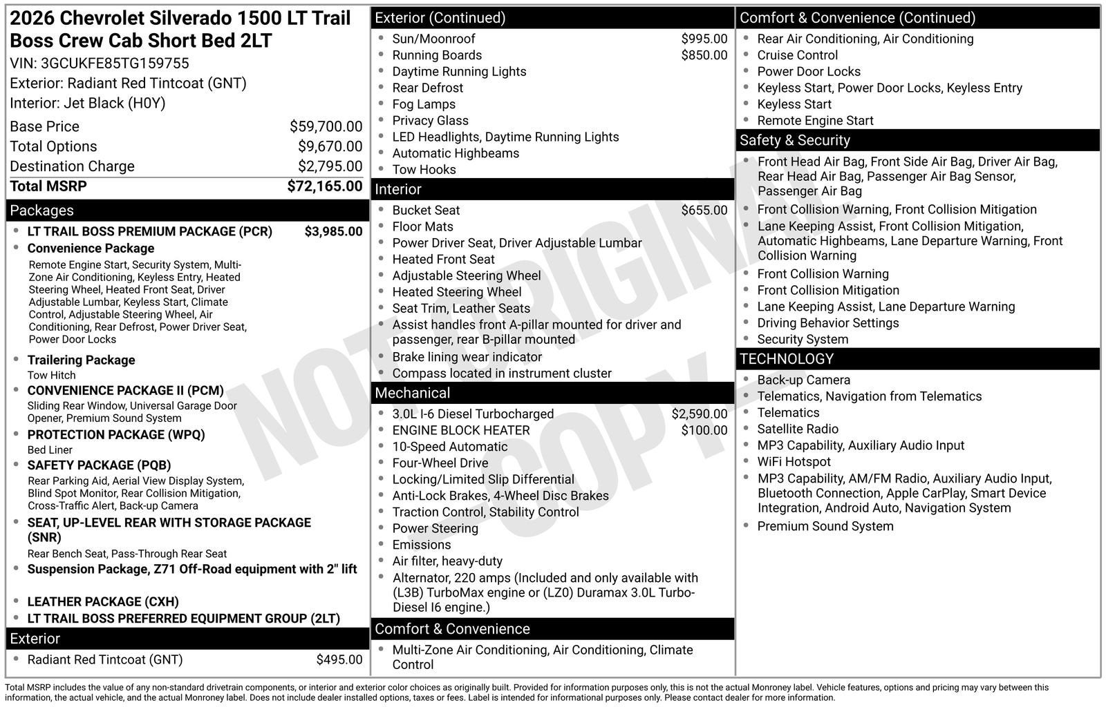 2026 Chevrolet Silverado 1500 LT Trail Boss