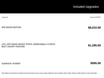 2026 Chevrolet Silverado 1500 ZR2