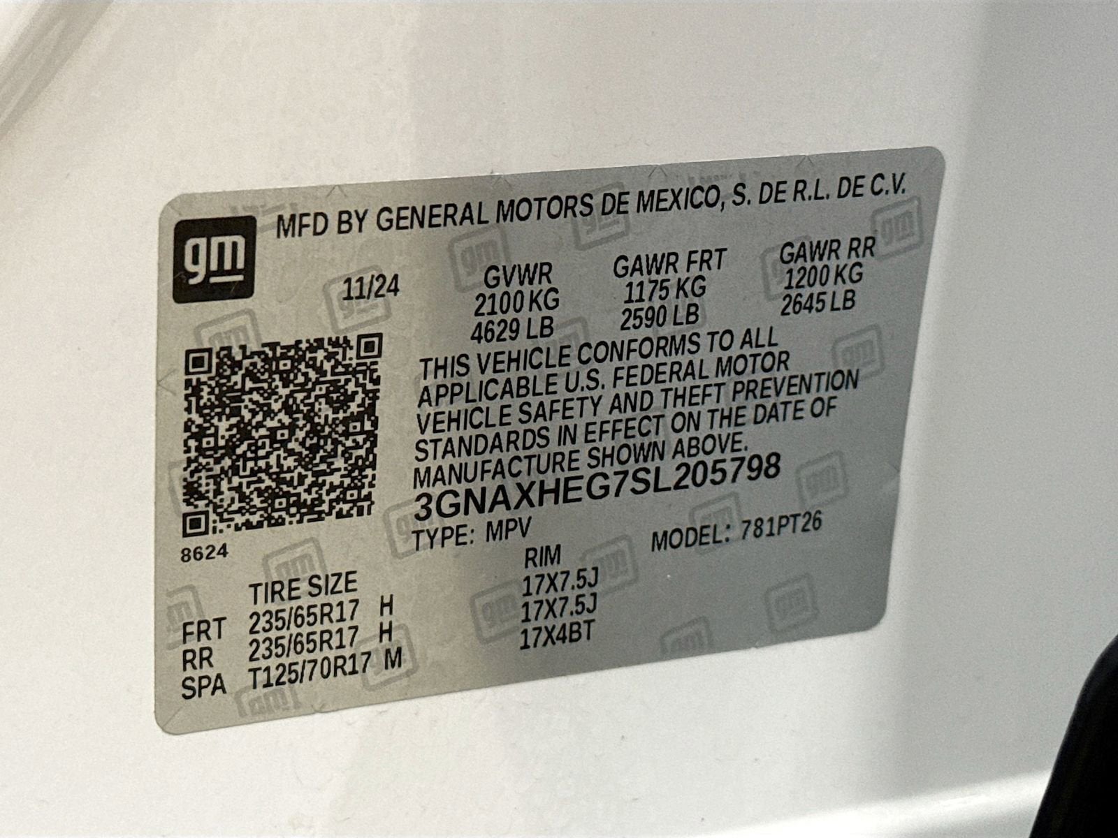 2025 Chevrolet Equinox LT
