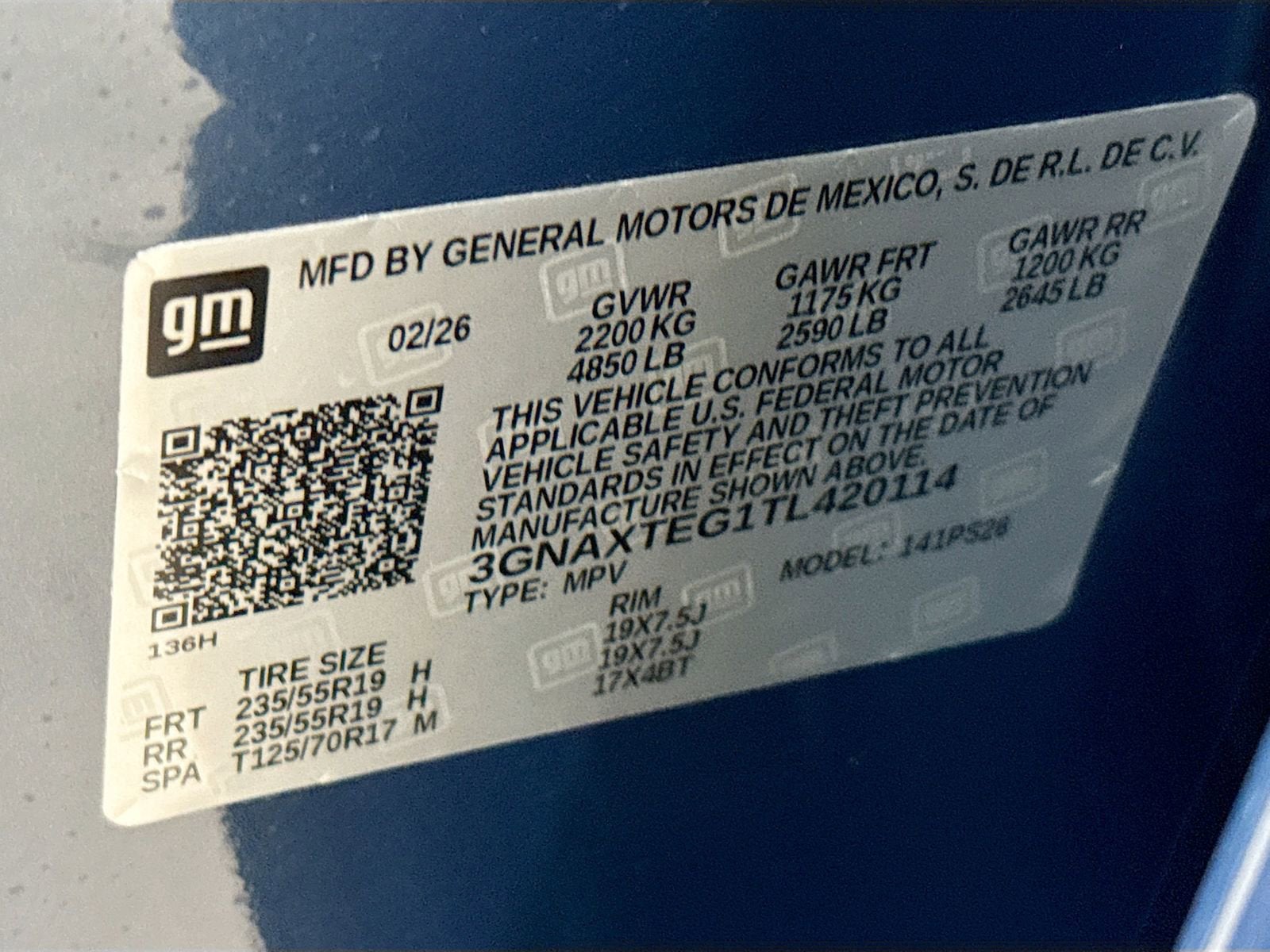 2026 Chevrolet Equinox RS