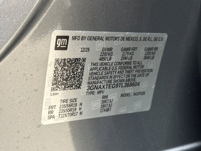 2026 Chevrolet Equinox RS