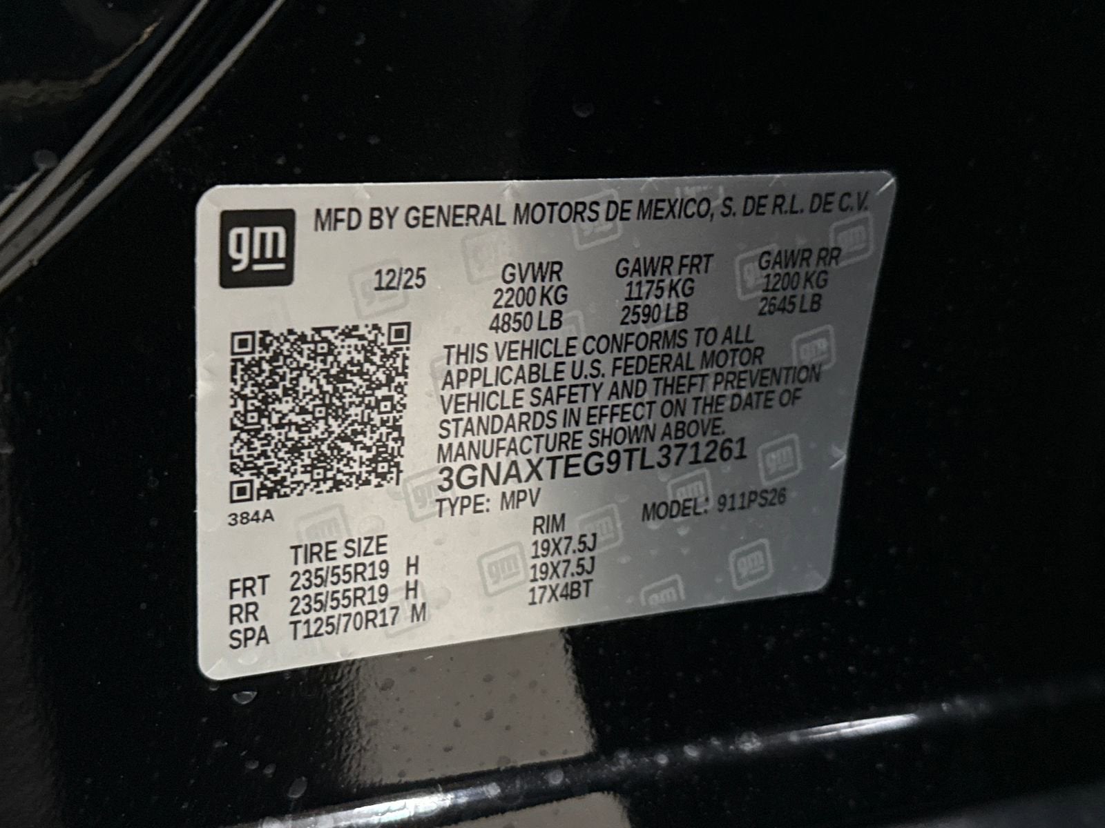 2026 Chevrolet Equinox RS