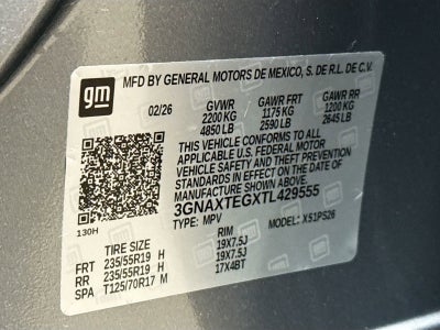 2026 Chevrolet Equinox RS