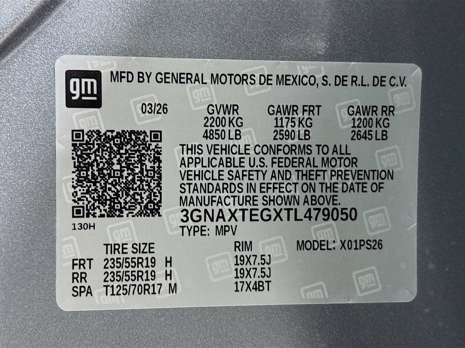 2026 Chevrolet Equinox RS