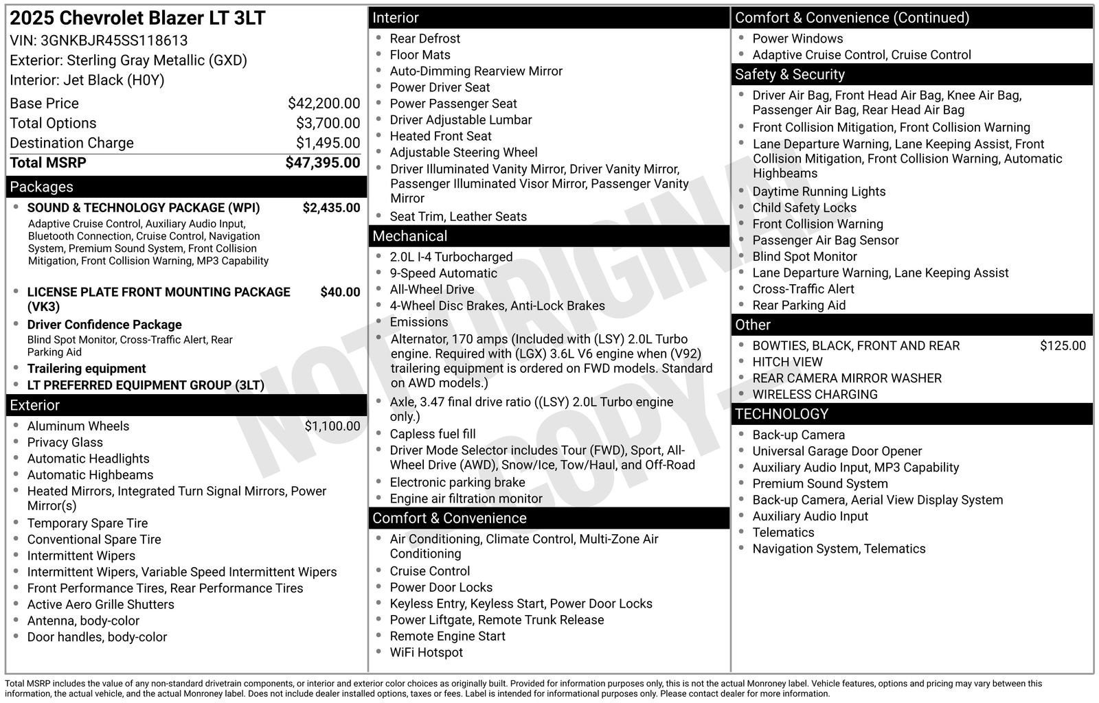 2025 Chevrolet Blazer 3LT