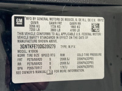 2013 Chevrolet Avalanche LT