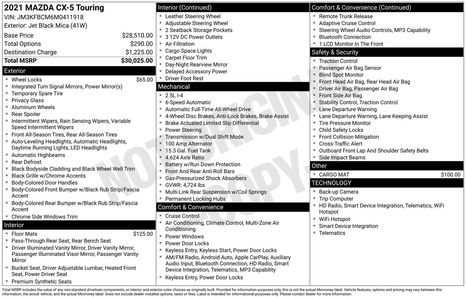 2021 Mazda Mazda CX-5 Touring