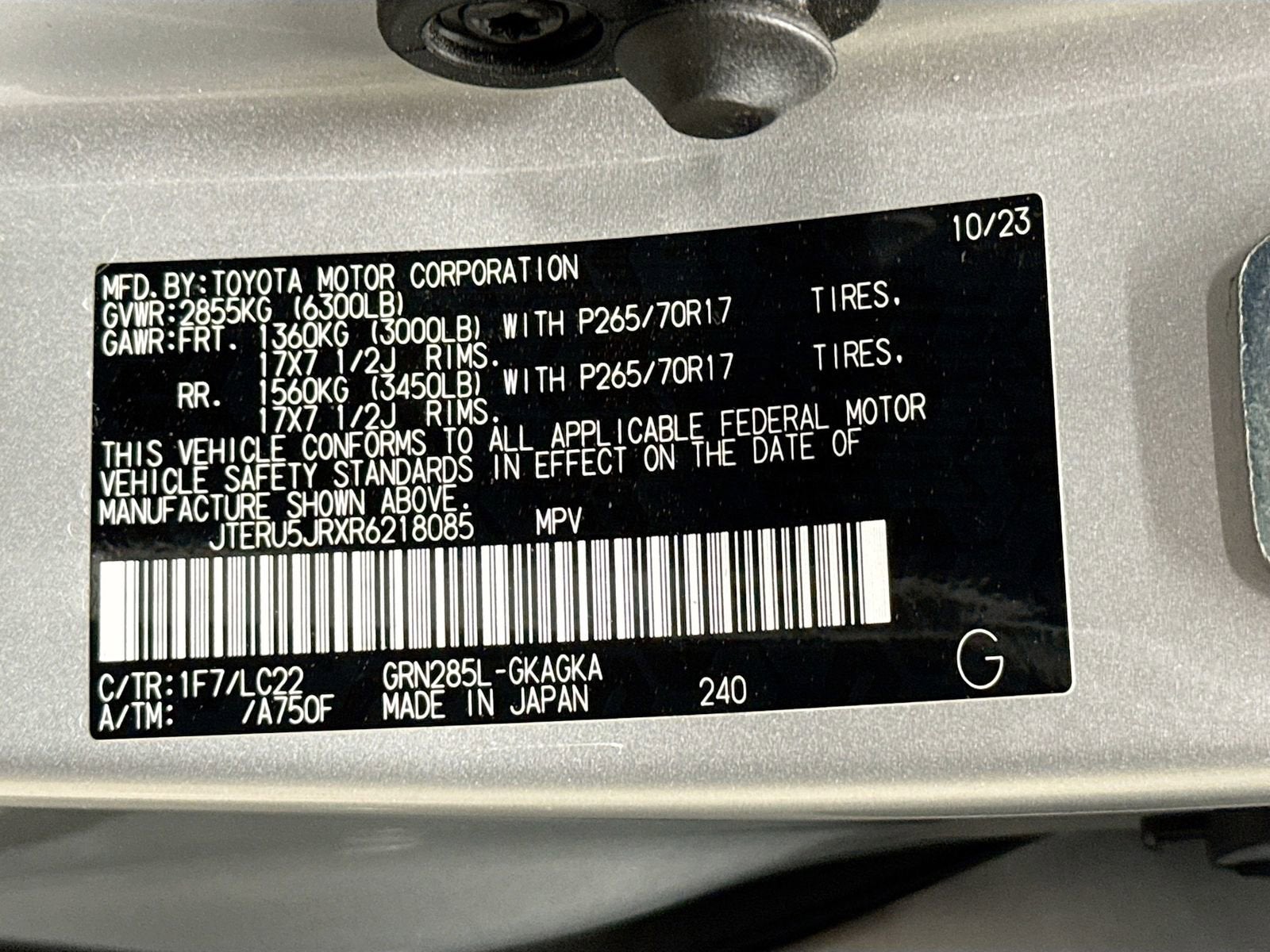 2024 Toyota 4Runner TRD Off Road Premium