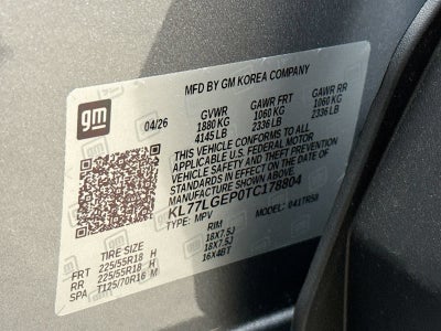 2026 Chevrolet Trax 1RS