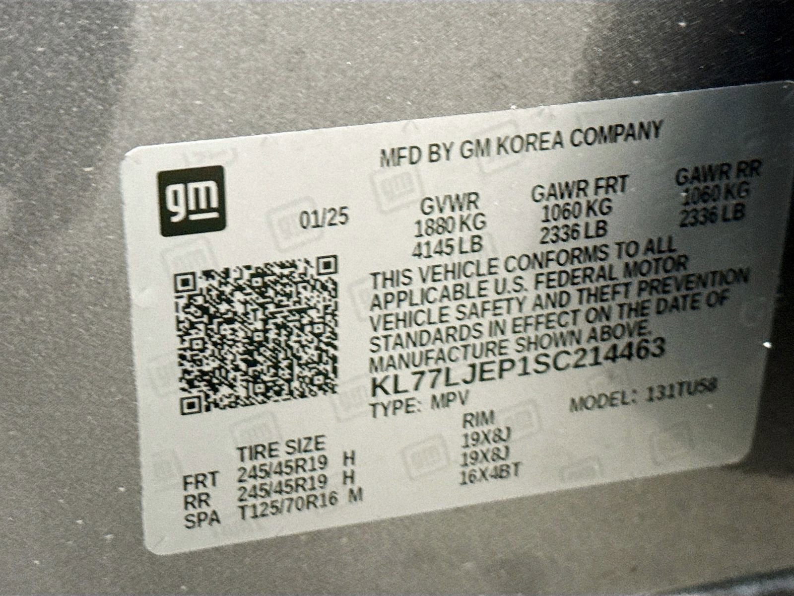 2025 Chevrolet Trax 2RS