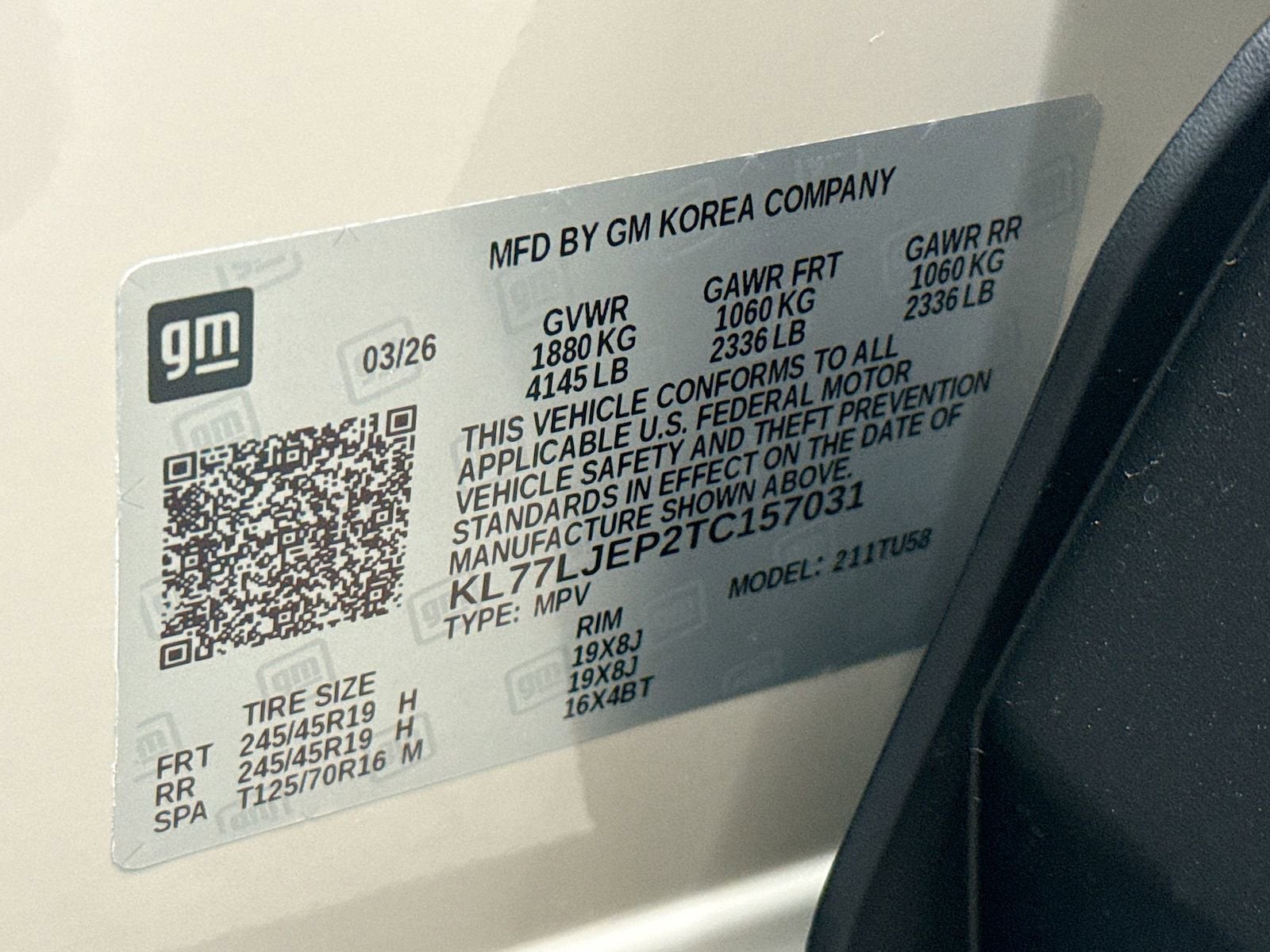 2026 Chevrolet Trax 2RS