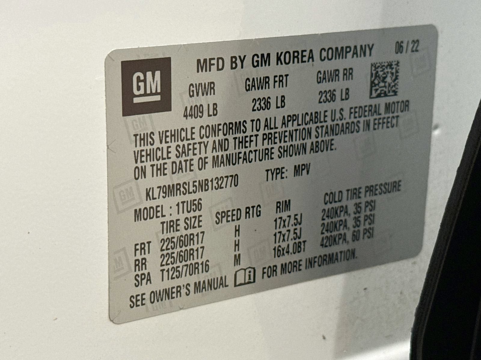 2022 Chevrolet Trailblazer LT