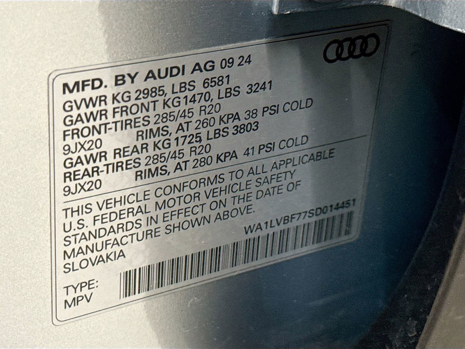 2025 Audi Q7 Premium Plus
