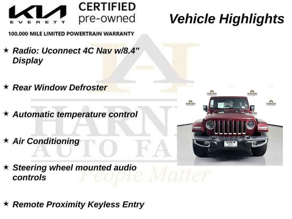 2021 Jeep Wrangler Unlimited Sahara 4xe