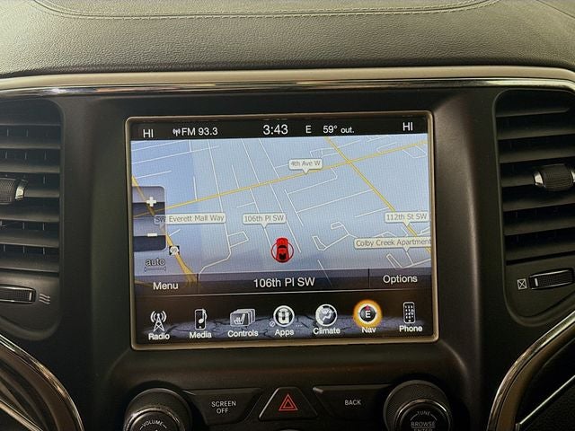 2017 Jeep Grand Cherokee Overland