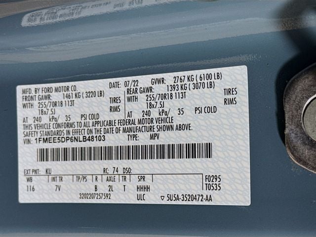 2022 Ford Bronco Outer Banks