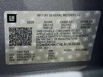 2020 Chevrolet Suburban LT