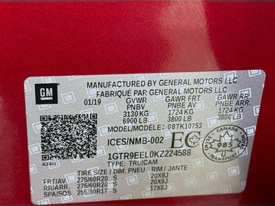 2019 GMC Sierra 1500 AT4