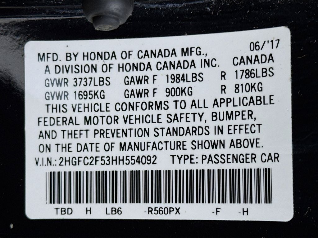 2017 Honda Civic LX
