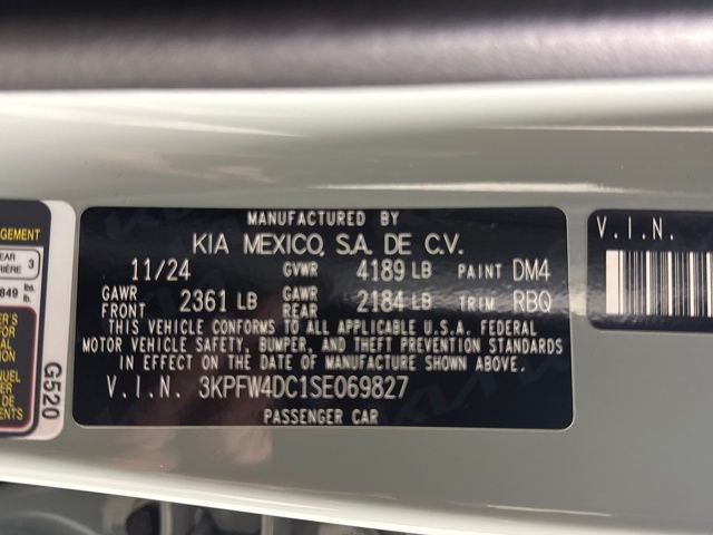 2025 Kia K4 GT-Line Turbo